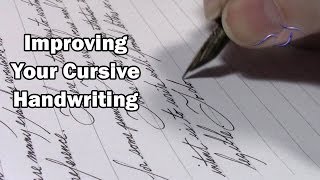 Improving Your Cursive Handwriting [upl. by Trubow]