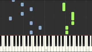 Piano Tutorial Beautiful in White  Westlife [upl. by Eifos]