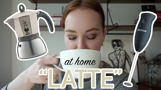 HOW TO MAKE A quotLATTEquot AT HOME moka pot  frother [upl. by Guerra191]