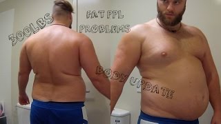 300 POUNDS 136KGS FAT PEOPLE PROBLEMS  BODY UPDATE [upl. by Anaeel]