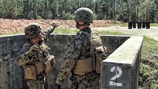 Marines Practice Throwing Live Grenades [upl. by Hilbert407]