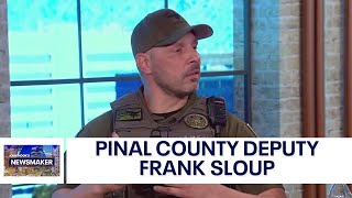 Pinal County Sheriff Deputy Frank Sloup  Newsmaker [upl. by Algy]