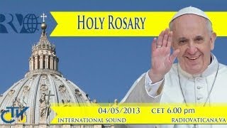 Holy Rosary with the Pope [upl. by Ruy433]