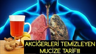 SİGARAYI BIRAKTIRAN VE AKCİĞERLERİ TEMİZLEYEN MUCİZE TARİF [upl. by Adnilak133]