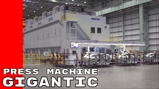 Nissan Extra Large Gigantic Press Machine [upl. by Ibed781]