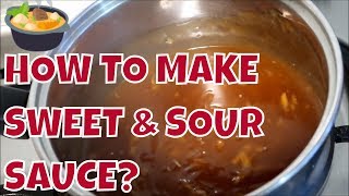 SWEET AND SOUR SAUCE  SECRET RECIPE [upl. by Annahsirhc]