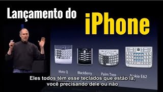 Steve Jobs apresenta primeiro iPhone 2007  Legendado [upl. by Michaella]