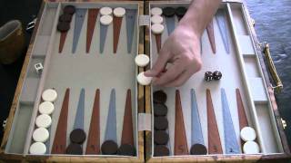 Beginner Backgammon Tutorial  3  Hitting and ReEntering [upl. by Stedman]