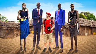 TALLEST HUMANS ON EARTH South Sudan  75 FEET [upl. by Thynne943]