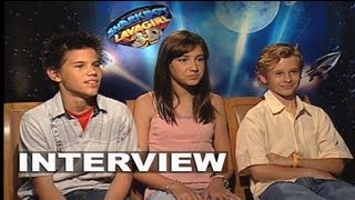 The Adventures of Sharkboy and Lavagirl 3D Taylor Lautner Interview  ScreenSlam [upl. by Venterea692]