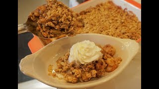 Easy Homemade Peach Crisp or Crumble [upl. by Mirabella]