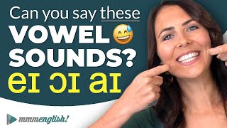 Pronunciation Practice 👄 Difficult Vowel Sounds DIPHTHONGS [upl. by Leay519]