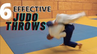 6 Effective Judo Throws  Our Favourite Techniques [upl. by Spence]