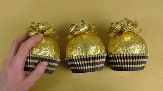 Mega Oversized Rocher Balls amp Fancy Packaging [upl. by Grubb]