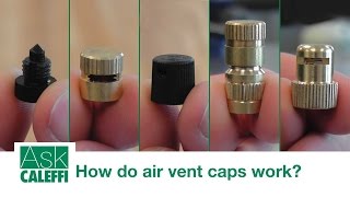 How do air vent caps work [upl. by Luckin522]