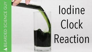 Make the Iodine Clock Reaction Chemistry [upl. by Halian]