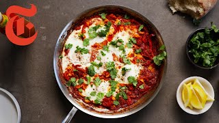 Shakshuka With Feta  NYT Cooking [upl. by Georgine]