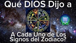 ¿Qué DIOS dijo a cada uno de los signos del zodíaco [upl. by Anecuza]