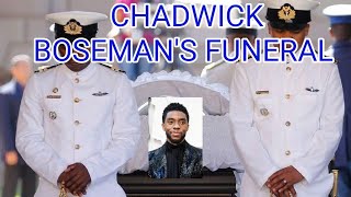 Chadwick Boseman Funeral  Rememberance Service  Open Casket [upl. by Meekar]