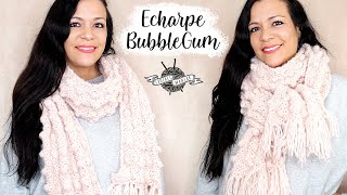 TUTO  comment faire une écharpe au crochet facile et rapide [upl. by Sascha]