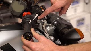 How To Adjust Your Motorcycle Throttle Cable  MC Garage [upl. by Enyahs]